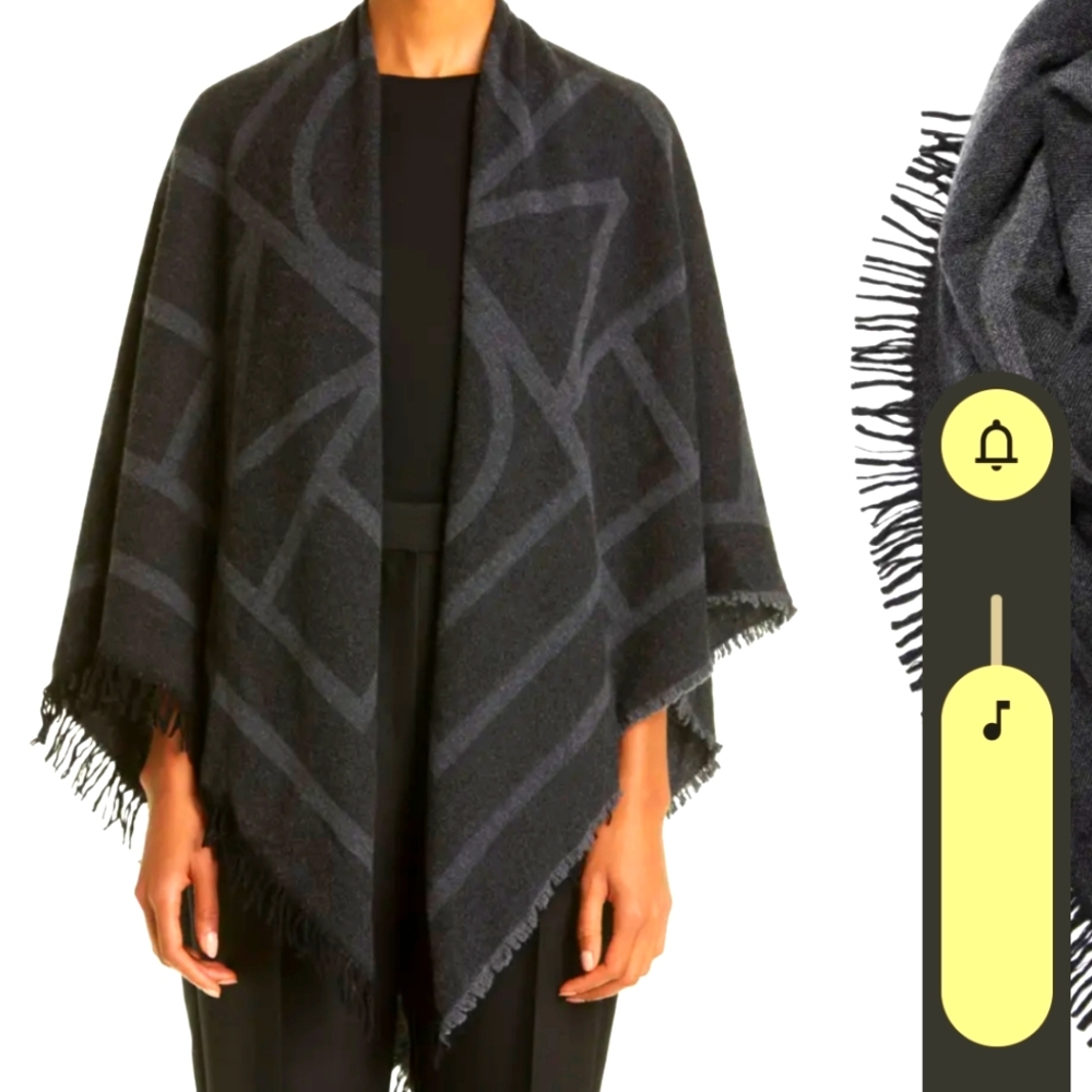 Toteme Dark gray scarf